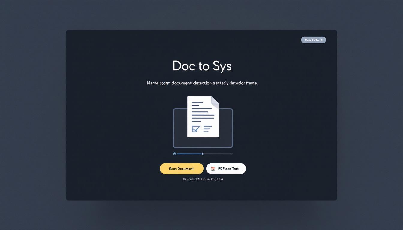 Doc-to-Sys